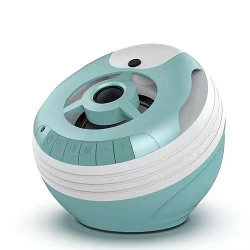 Wireless Portable High-fidelity Laser Projector Bluetooth Speaker 2 in 1Compacted Size Home Sound Audio Player Party Speaker