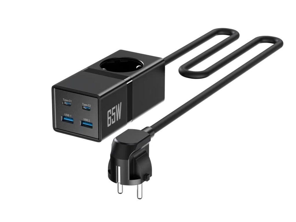 65W Multi ports charger,socket EU AND US